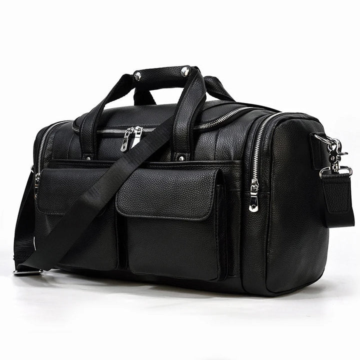 Ronan Vale™ Genuine Leather Duffle Bag - Eliza-Warszawa