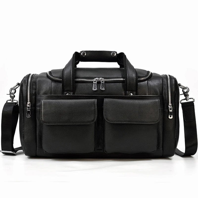 Ronan Vale™ Genuine Leather Duffle Bag - Eliza-Warszawa