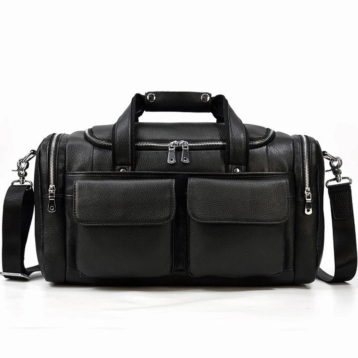 Ronan Vale™ Genuine Leather Duffle Bag - Eliza-Warszawa