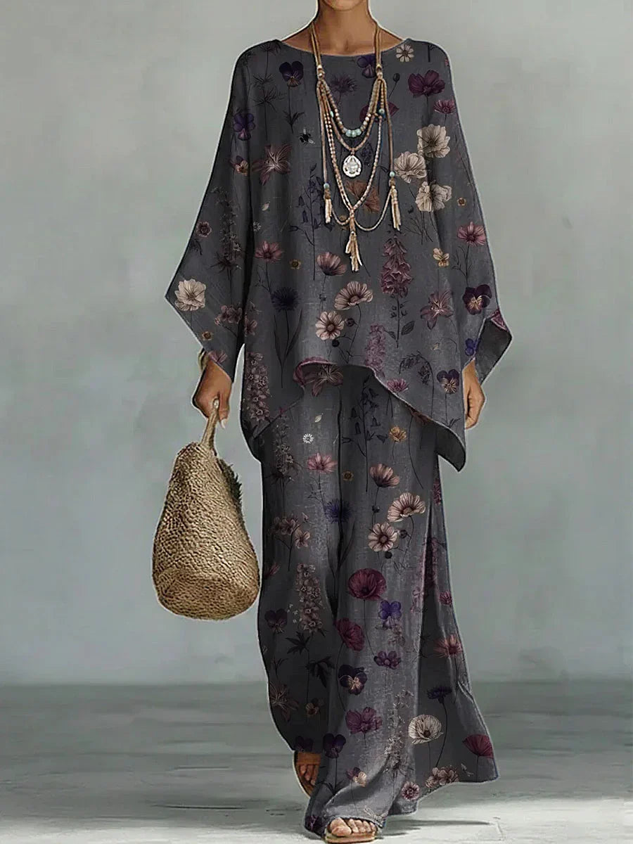 Rosalie Set | Printed Comfort Set - Eliza-Warszawa