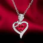 Rosira Emberveil Necklace | White Gold - Eliza-Warszawa