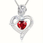 Rosira Emberveil Necklace | White Gold - Eliza-Warszawa