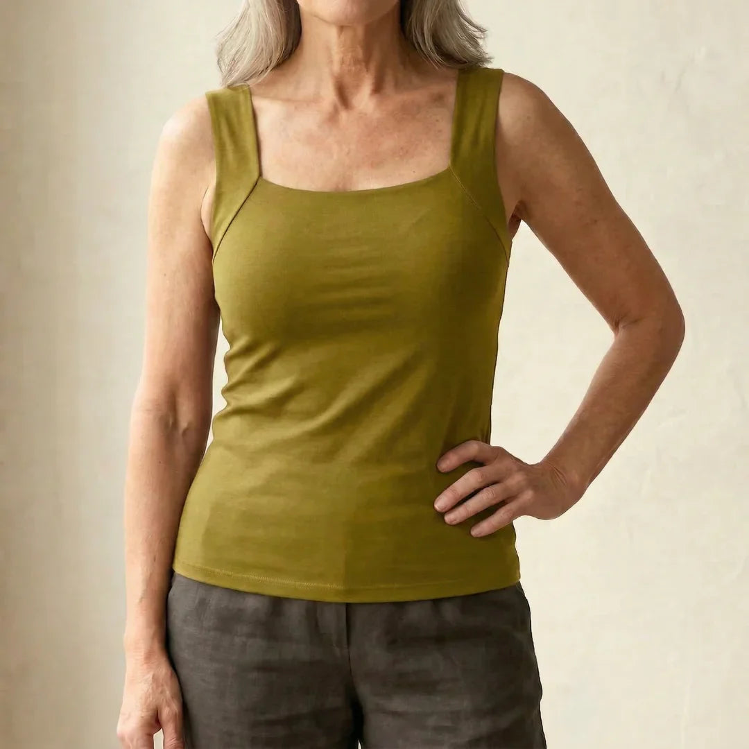 Roxanne | Built In Comfort Bra Tanktop - Eliza-Warszawa