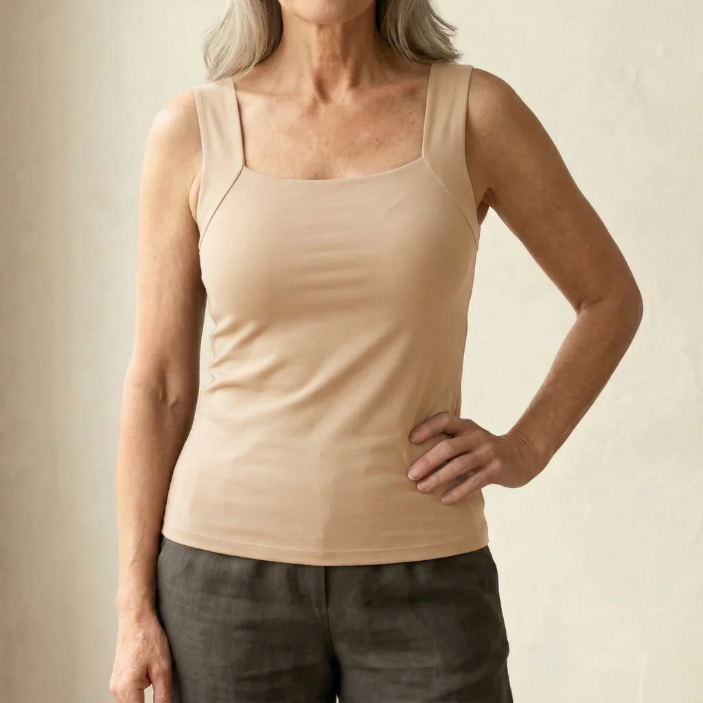 Roxanne | Built In Comfort Bra Tanktop - Eliza-Warszawa
