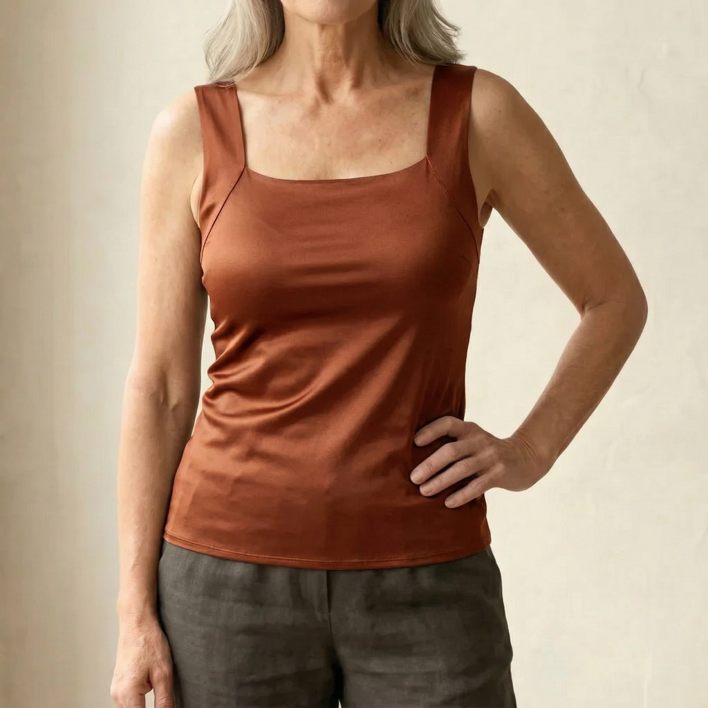 Roxanne | Built In Comfort Bra Tanktop - Eliza-Warszawa