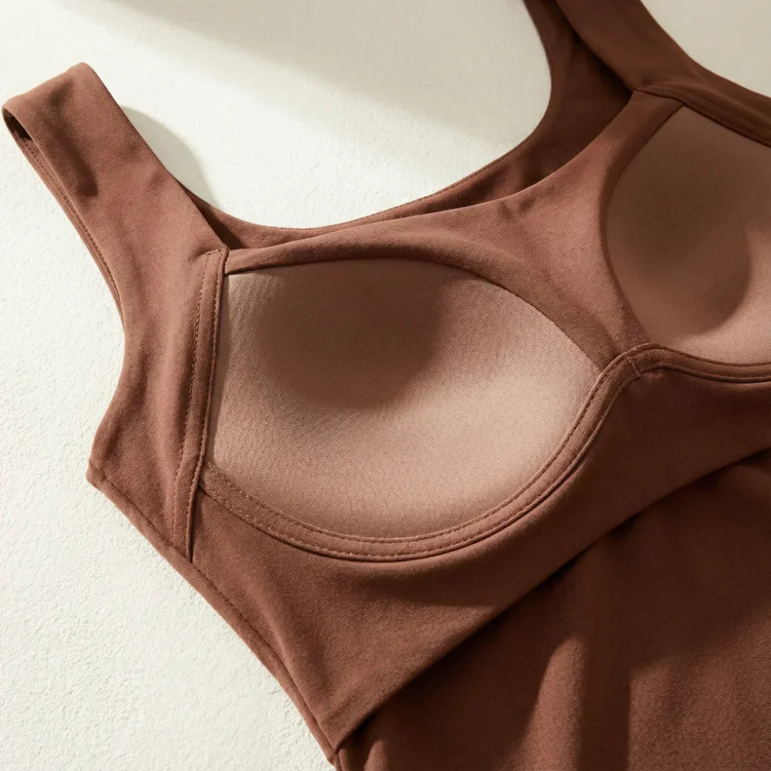 Roxanne | Built In Comfort Bra Tanktop - Eliza-Warszawa