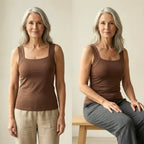 Roxanne | Built In Comfort Bra Tanktop - Eliza-Warszawa