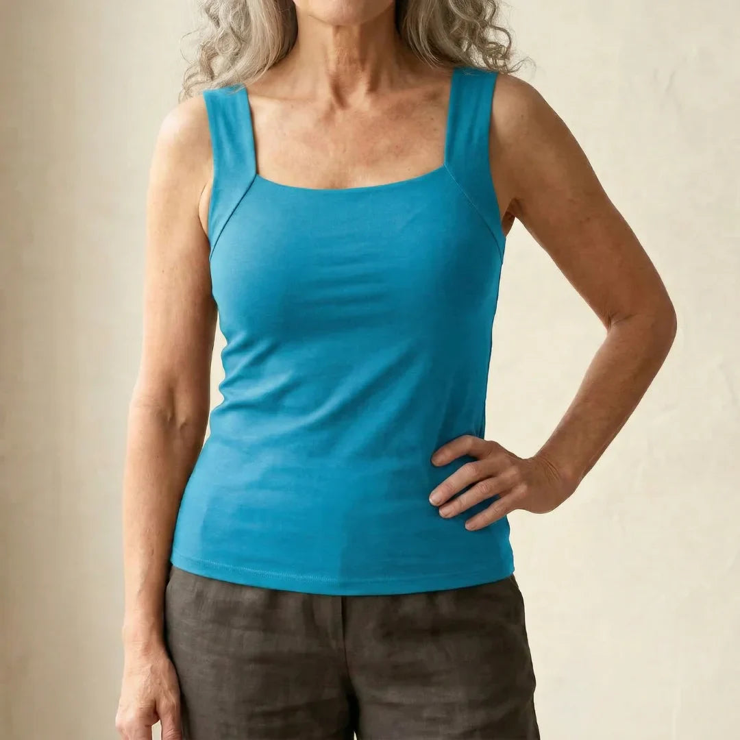 Roxanne | Built In Comfort Bra Tanktop - Eliza-Warszawa