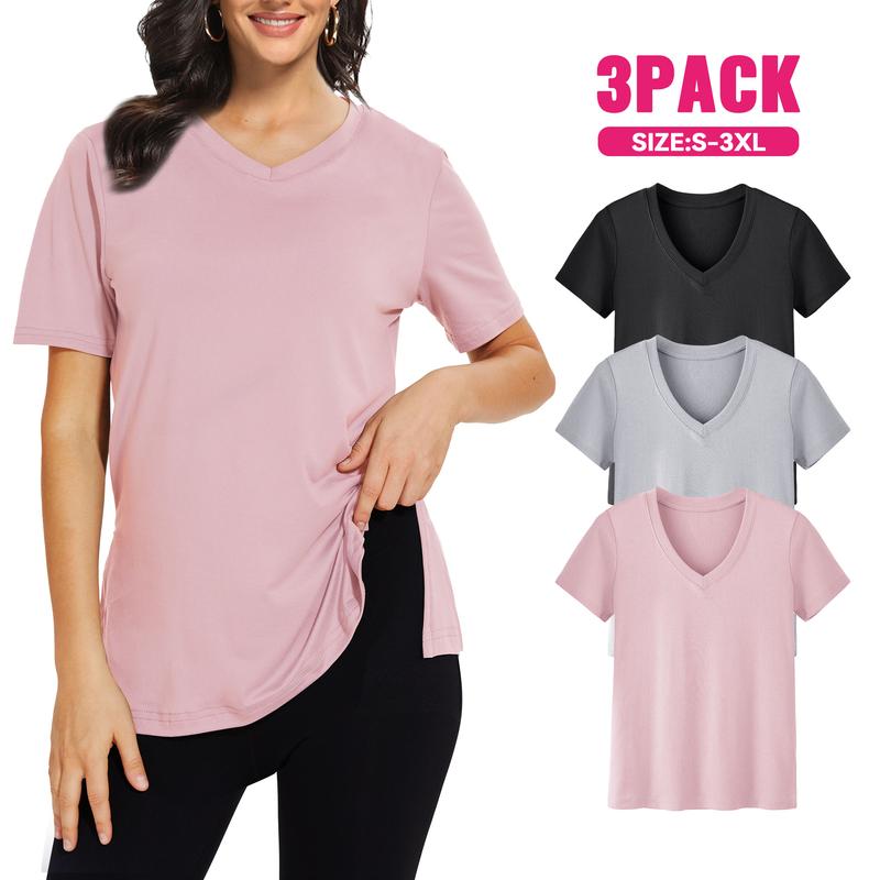 SELENA™ - Casual Loose Fit Tee (Pack of 3) - Eliza-Warszawa