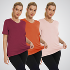 SELENA™ - Casual Loose Fit Tee (Pack of 3) - Eliza-Warszawa