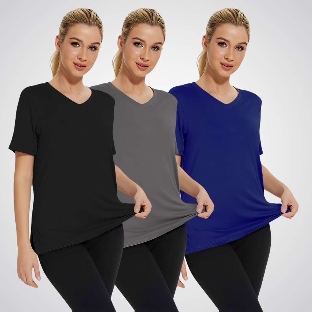 SELENA™ - Casual Loose Fit Tee (Pack of 3) - Eliza-Warszawa