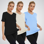 SELENA™ - Casual Loose Fit Tee (Pack of 3) - Eliza-Warszawa