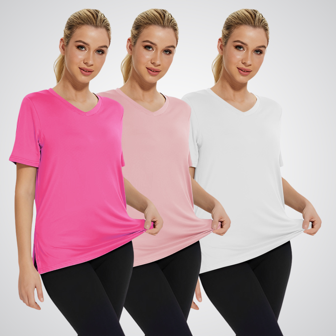 SELENA™ - Casual Loose Fit Tee (Pack of 3) - Eliza-Warszawa