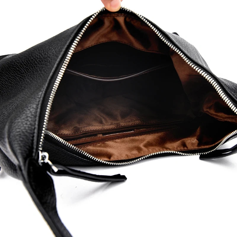 Sadie Leather Handbag - Eliza-Warszawa