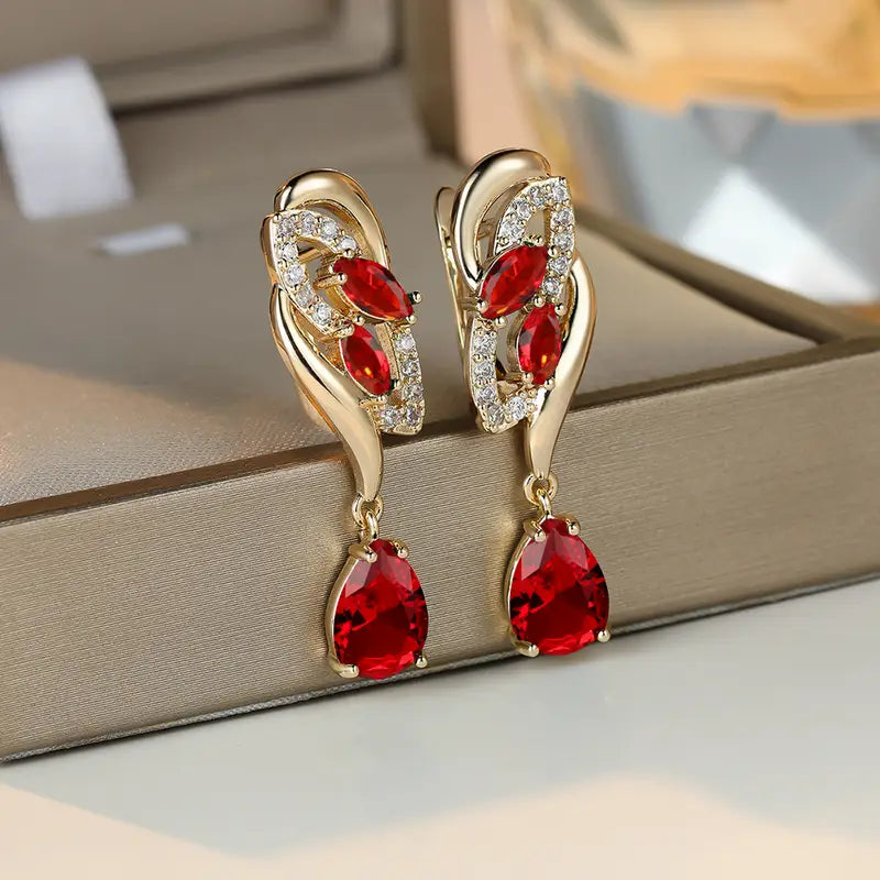 Saphara Cindorelle Earrings | Gold - Eliza-Warszawa
