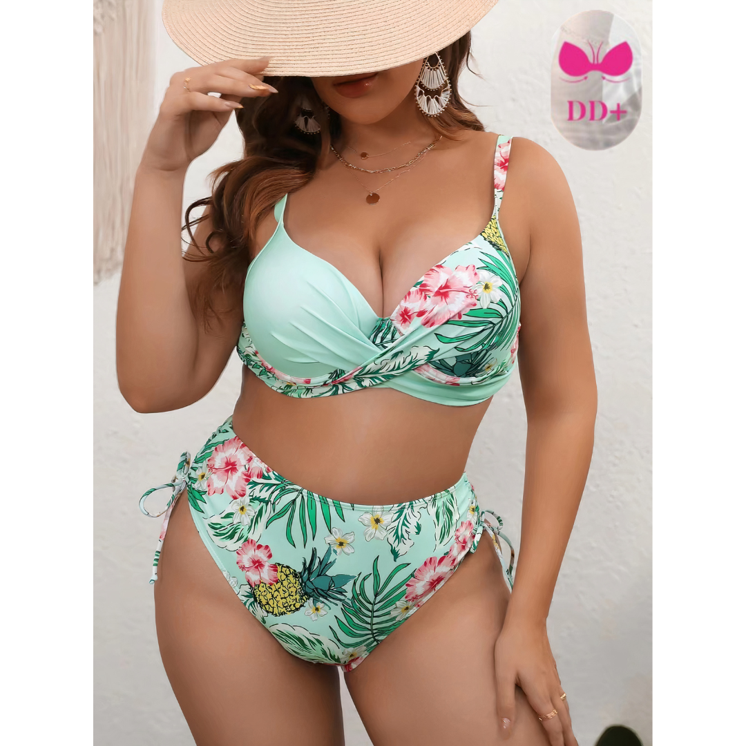 Sara - Plus Size Curvy Bikini Set