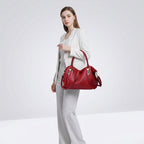 Sarah Leather Handbag - Eliza-Warszawa