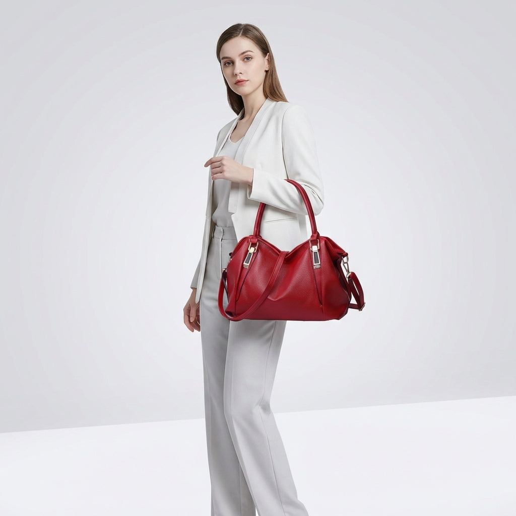 Sarah Leather Handbag - Eliza-Warszawa