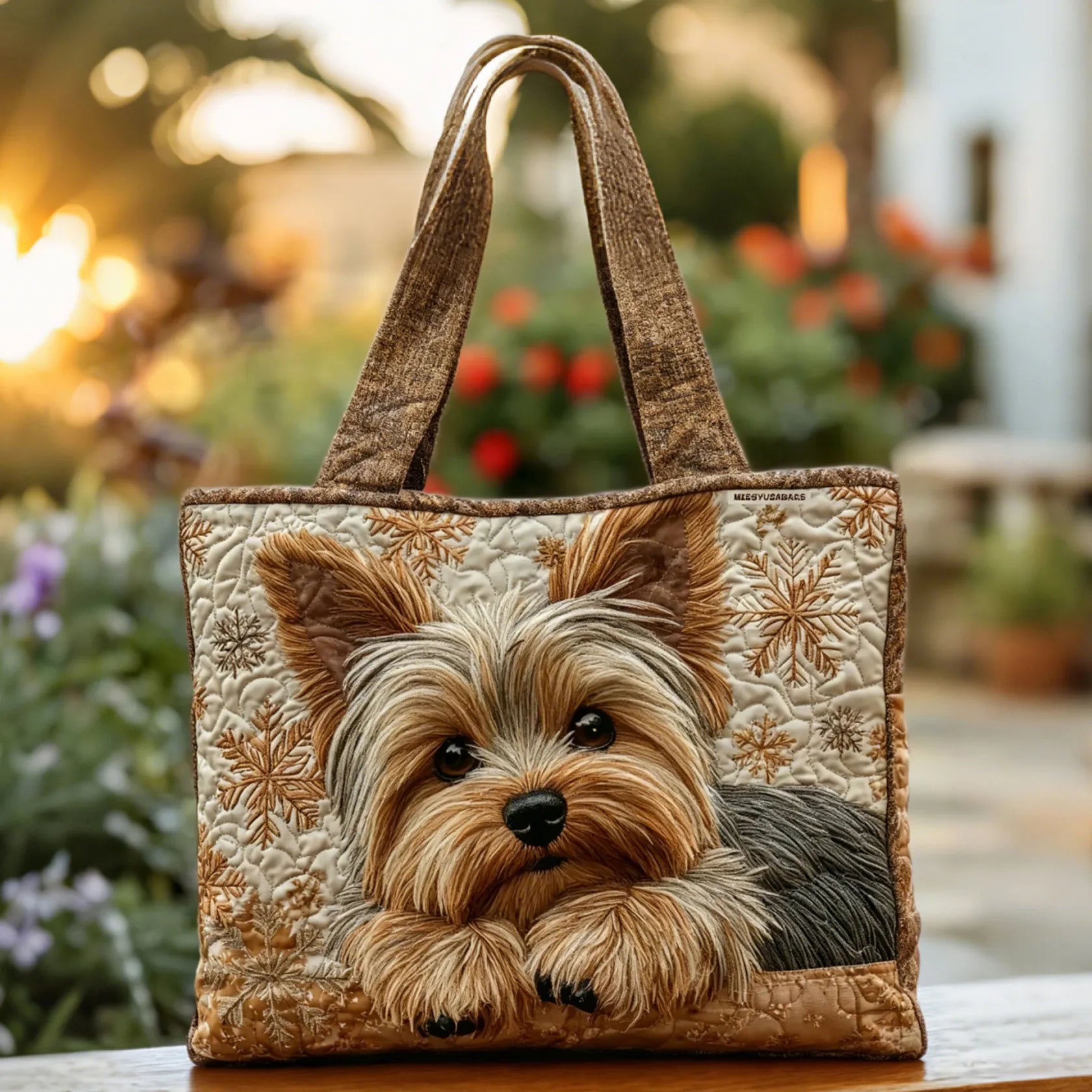 Sarah | Handmade soft quilted bag - Eliza-Warszawa