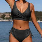 Sarena | Your tummy-shaping bikini set with a stylish V-neck - Eliza-Warszawa
