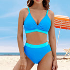 Sarena | Your tummy-shaping bikini set with a stylish V-neck - Eliza-Warszawa