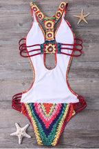Selene – Crochet-Inspired One-Piece Swimsuit with Sculpting Cut-Outs