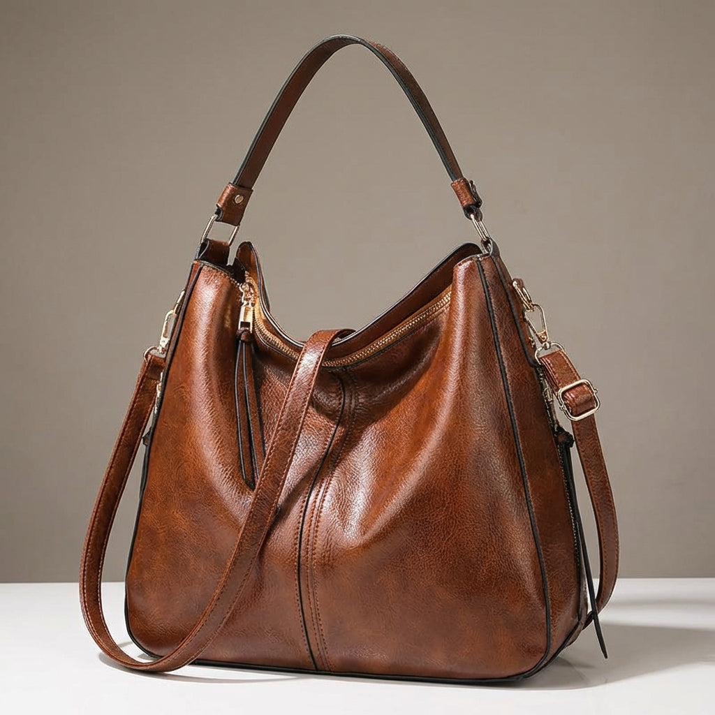 Seraphina Leather Handbag - Eliza-Warszawa