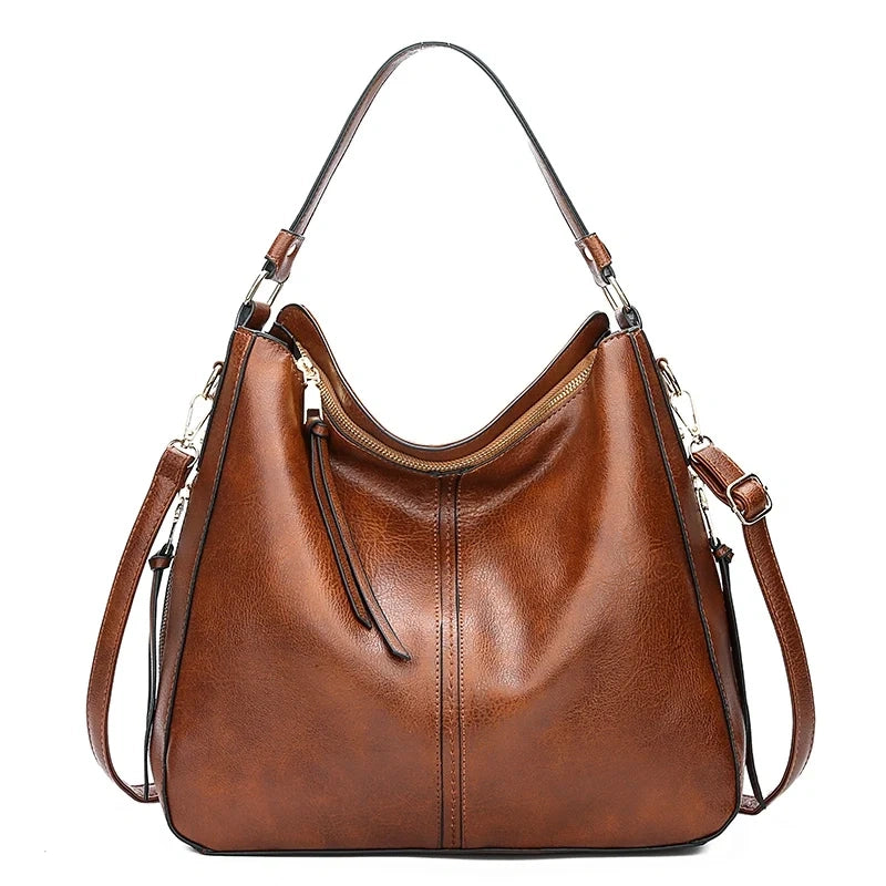 Seraphina Leather Handbag - Eliza-Warszawa