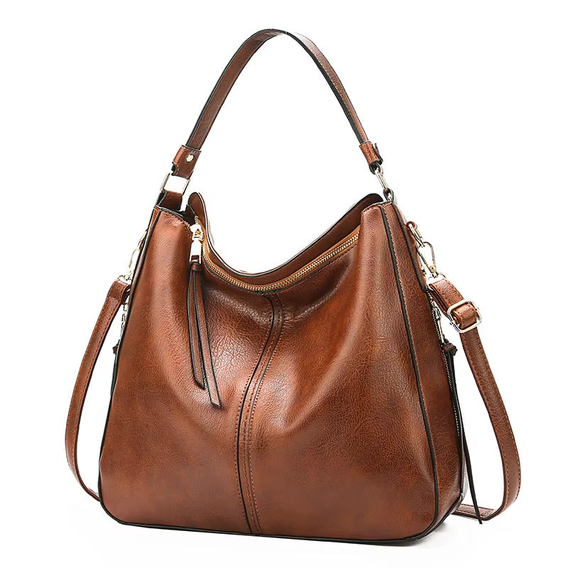 Seraphina Leather Handbag - Eliza-Warszawa