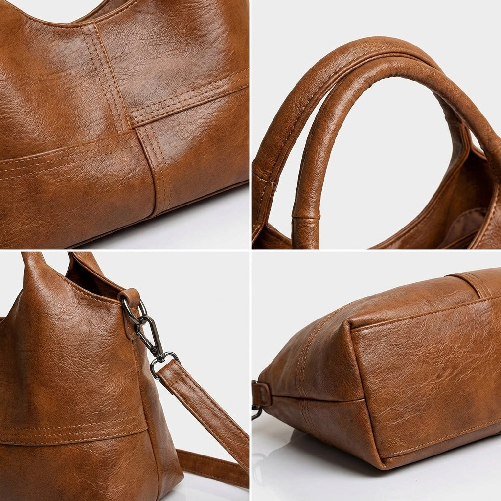Serenity Leather Handbag - Eliza-Warszawa
