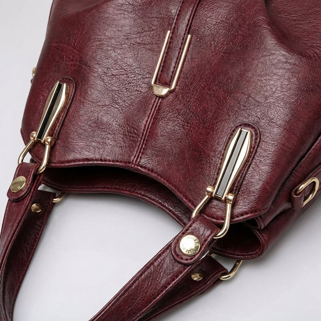 Shana Leather Handbag - Eliza-Warszawa