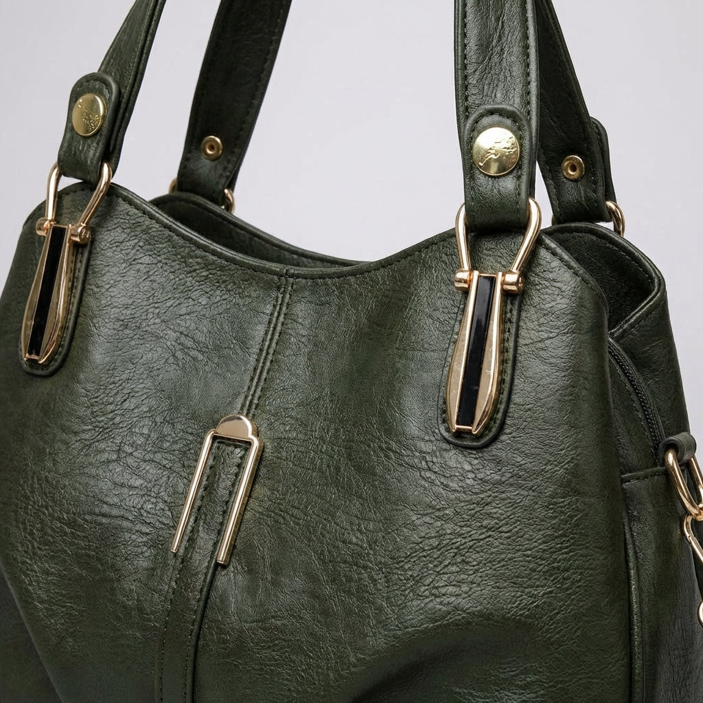 Shana Leather Handbag - Eliza-Warszawa