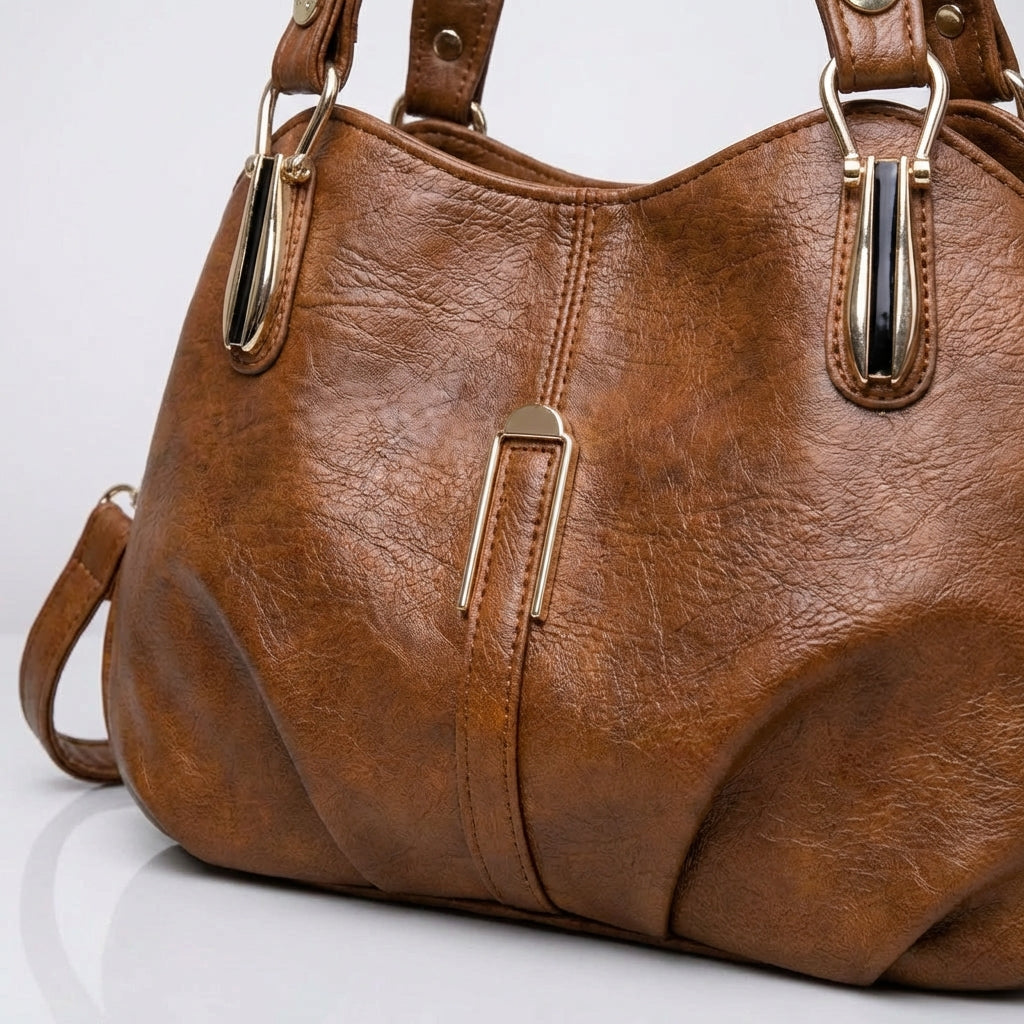 Shana Leather Handbag - Eliza-Warszawa