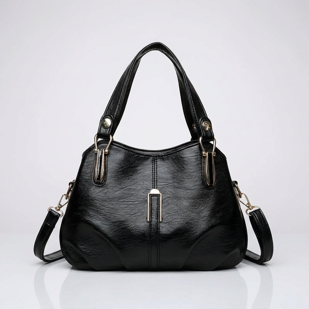 Shana Leather Handbag - Eliza-Warszawa