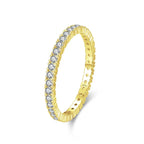 Shining Minimalist Eternity Ring - Eliza-Warszawa