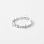 Shining Minimalist Eternity Ring - Eliza-Warszawa