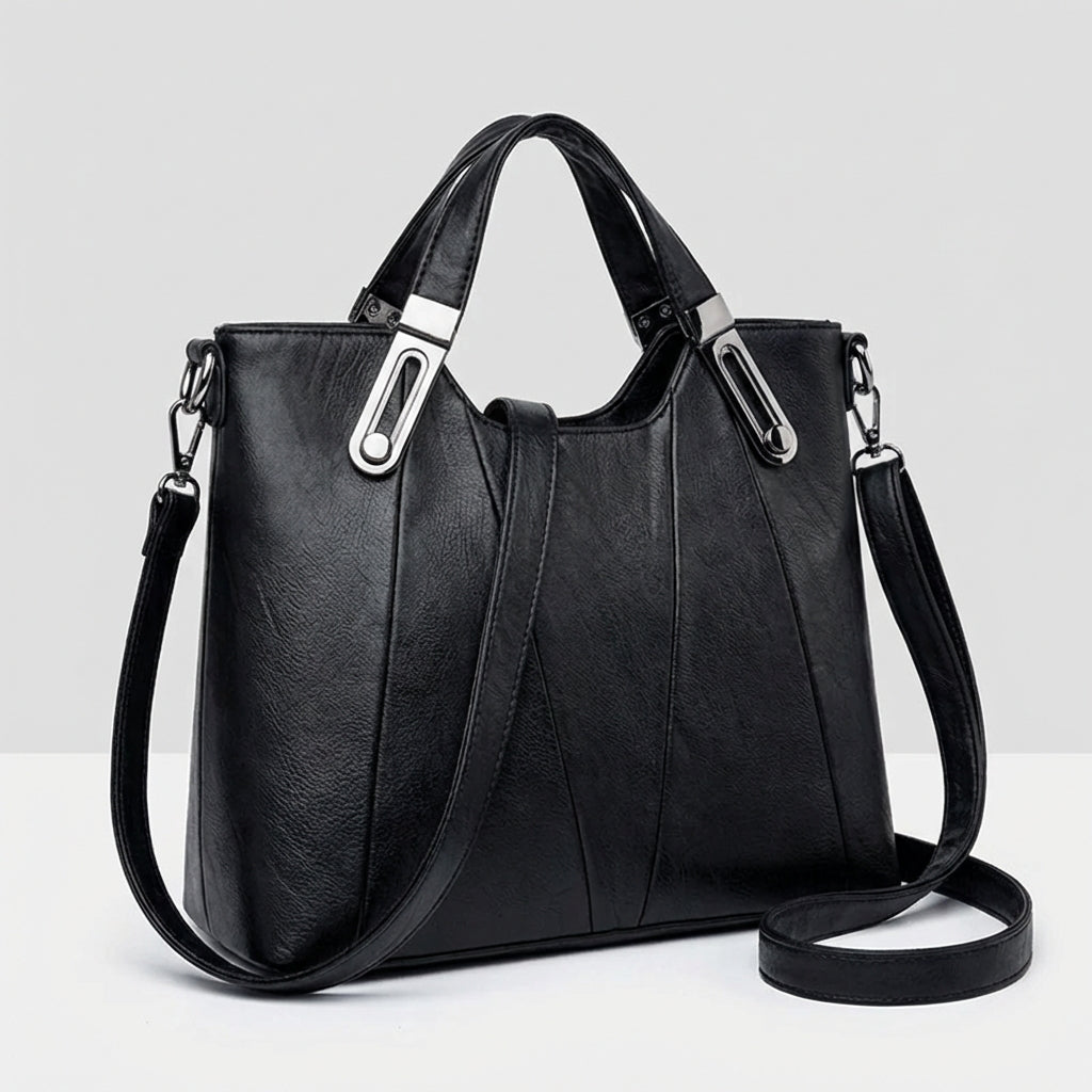 Sienna Leather Handbag - Eliza-Warszawa