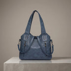 Skylar Leather Handbag - Eliza-Warszawa