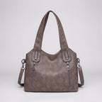 Skylar Leather Handbag - Eliza-Warszawa
