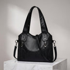 Skylar Leather Handbag - Eliza-Warszawa