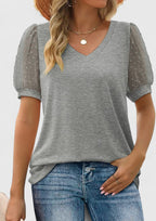 Sofrenia™ | Comfortable V-Neck Top - Eliza-Warszawa