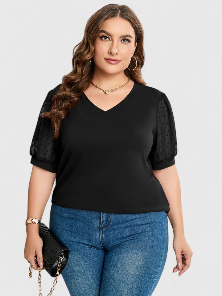 Sofrenia™ | Comfortable V-Neck Top - Eliza-Warszawa