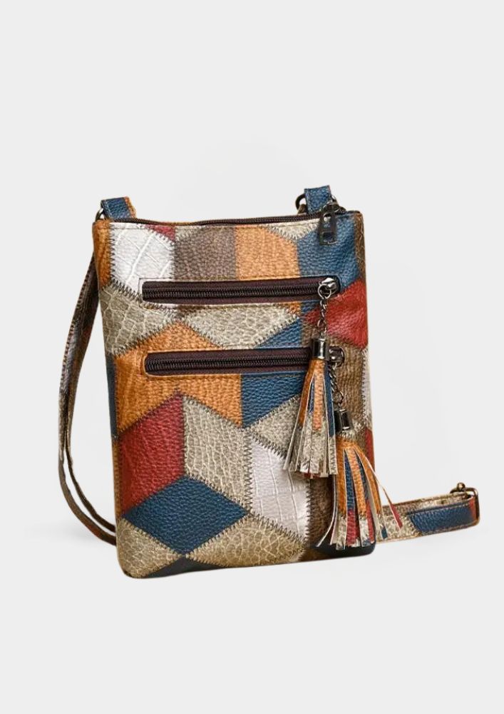 Solana Mosaic Crossbody Bag - Eliza-Warszawa
