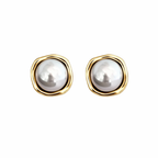 Sophisticated Black Pearl Earrings