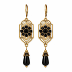 Sophisticated Crystal Drop Earrings
