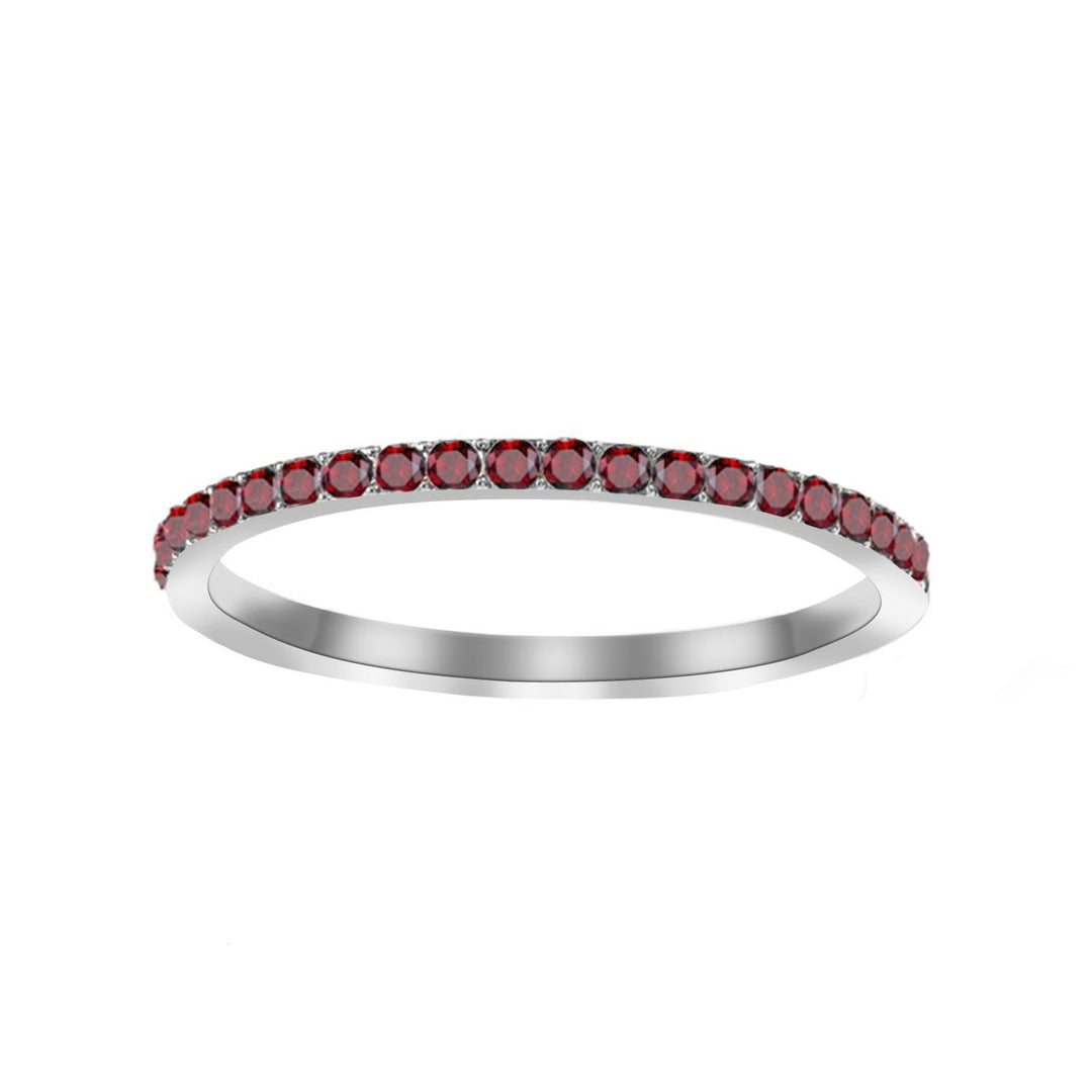 Soraya Rubelis Ring | White Gold - Eliza-Warszawa
