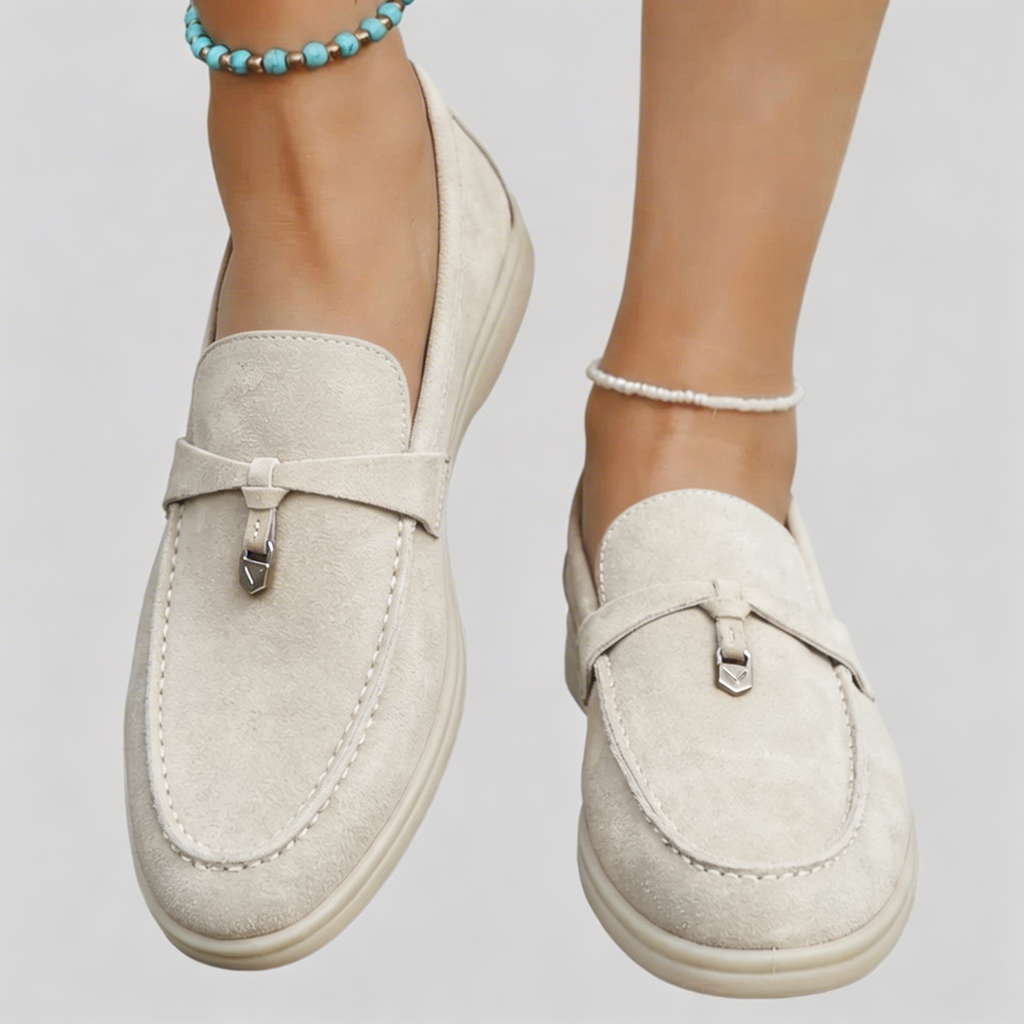 Sorelle Women's Suede Loafers - Eliza-Warszawa