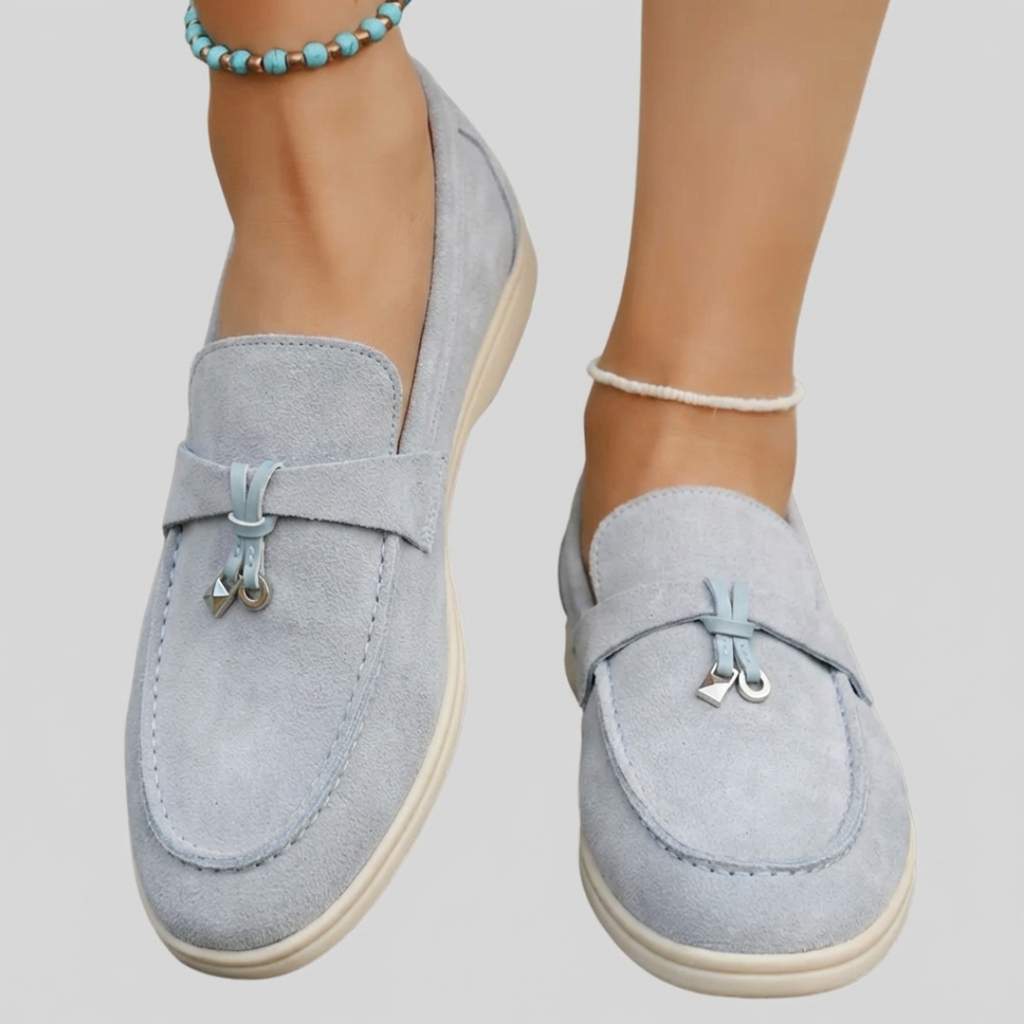 Sorelle Women's Suede Loafers - Eliza-Warszawa