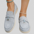 Sorelle Women's Suede Loafers - Eliza-Warszawa