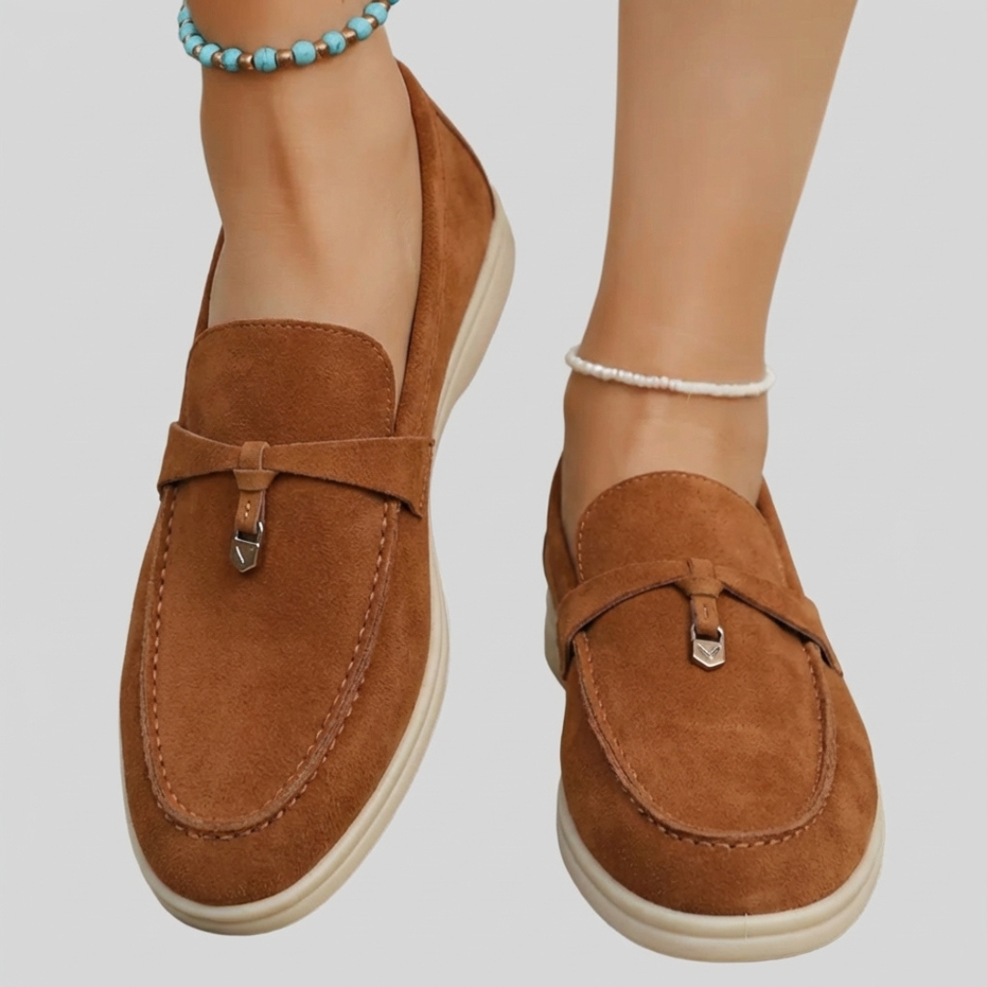Sorelle Women's Suede Loafers - Eliza-Warszawa